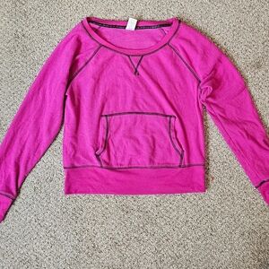 Large So Pink Pajama Long-sleeve Top